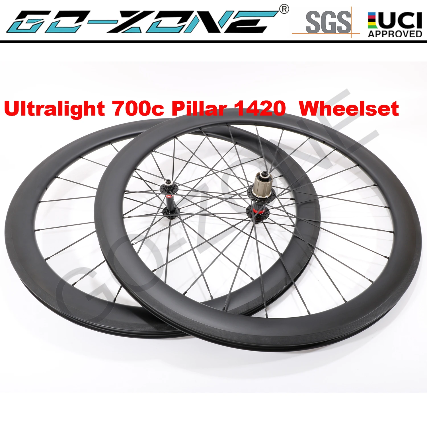 

Ultralight Rim Brake Clincher Tubeless Tubular 700c Carbon Wheelset 25mm Novatec 291 482 SL Pillar 1420 Road Rim Brake Wheels