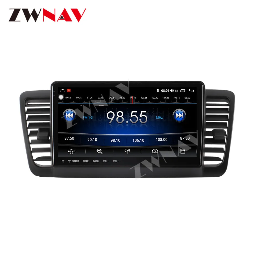 Schermo Android 9 IPS Car Multimedia per Subaru Legacy Outback 2003-2009 Radio registratore unità principale lettore multimediale per auto