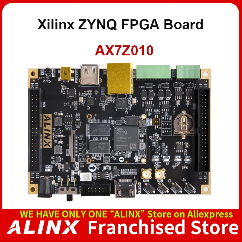 ALINX AX7Z010: XILINX Zynq-7000 SoC XC7Z010 FPGA Development Board ZYNQ 7000 7010แขน