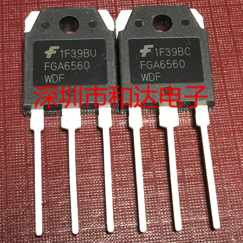 (5 Pieces) FQA27N25 TO-3P 250V 27A / FQA12N60  600V 12A / FGA5065ADF  650V 100A / FGA6560WDF  650V 120A  TO-3P