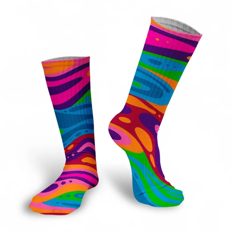 Women Happy Funny Socks 3D Print Abstract Art Cute Graffiti Socks Candy Pattern Fashion Harajuku Colorful Socks Cosplay Kawaii