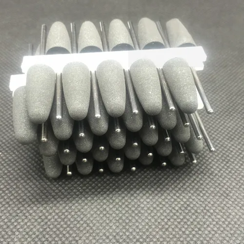 Imagen 2 del producto 50 Uds. Pulidores de goma de silicona fresas de pulido de diamante 2,35mm