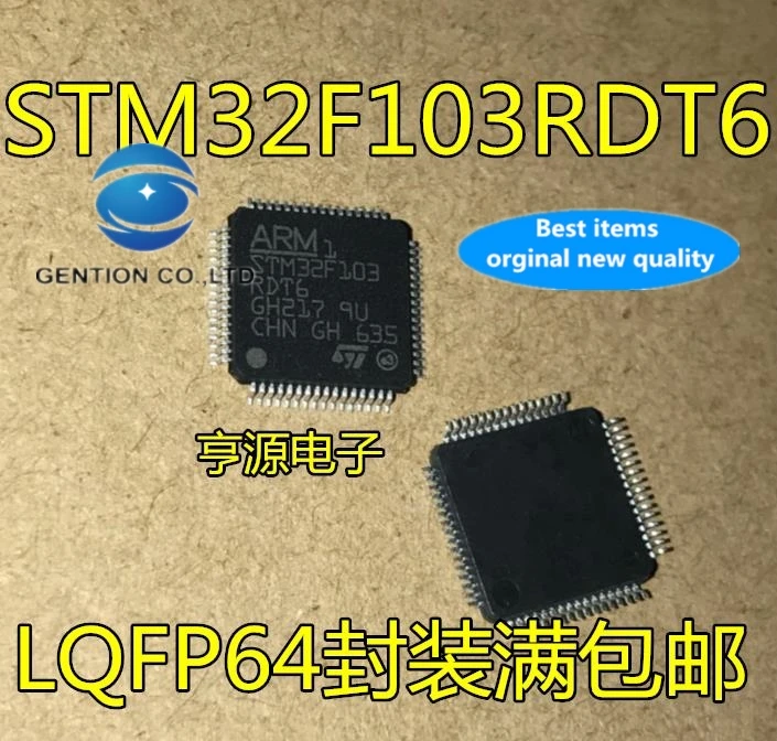 

2PCS 32-bit MCU microcontroller QFP64 STM32F103RDT6 STM32F103 in stock 100% new and original