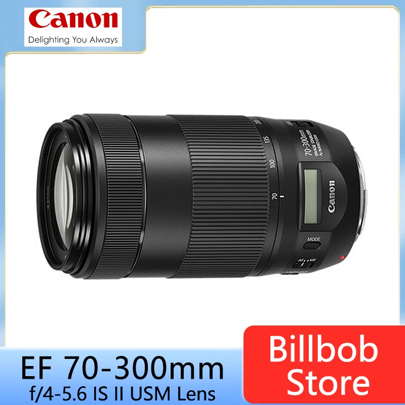 Canon 70-300mm Telephoto Lens Canon EF 70-300mm f/4-5.6 IS II USM Lens  For Canon DSLR Cameras