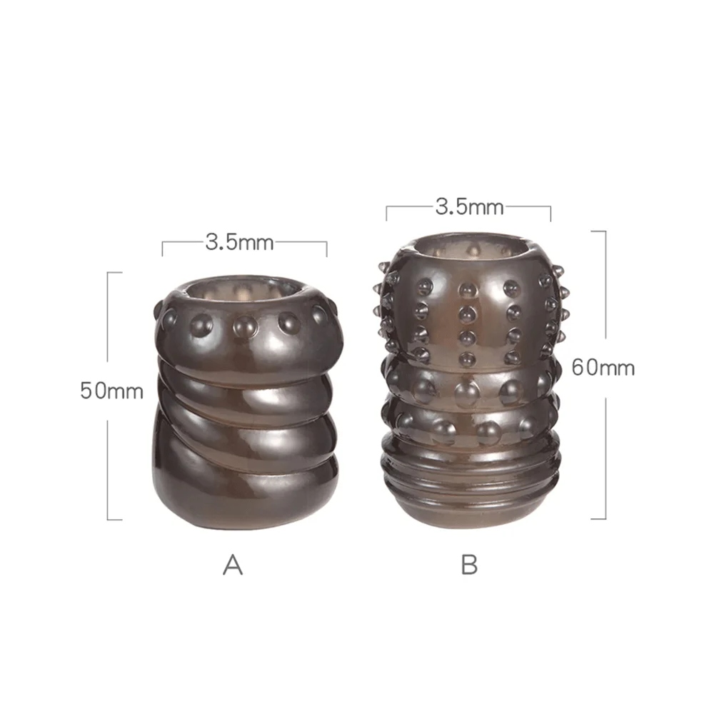 Cock Ring Penis Male Foreskin Corrector Restoration Ring Sleeve Penis Massage Adult SexToys for Men Silicone Men's Ring view 5