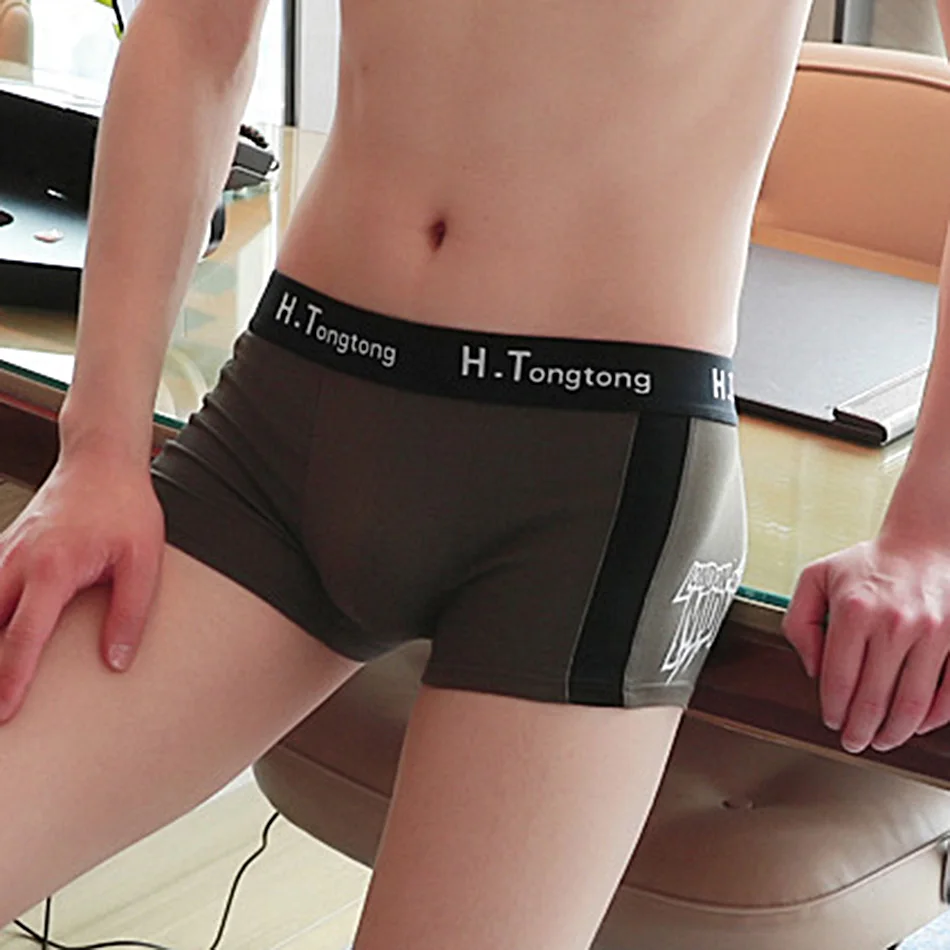 Katoen Boxer Broek Comfortabel En Ademend Sexy Jeugd Gedrukt Boxer Koreaanse Mannen Ondergoed Trend Shorts Hot Mannen Ondergoed