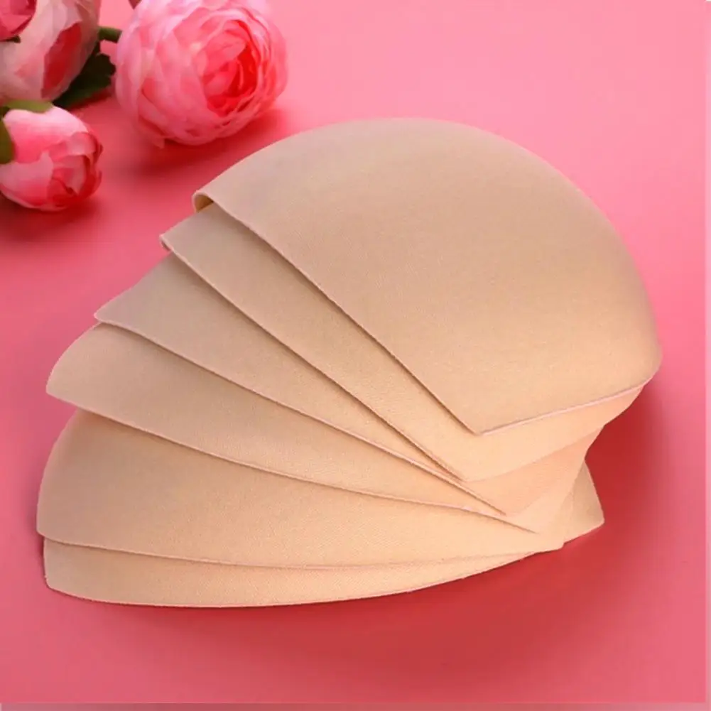 1 paar Schwamm Einsätze In Bra Padded Frau Badeanzug Push-up-Pads Enhancer Brust Tasse Brust Bademode Einsätze Dreieck Bh pad