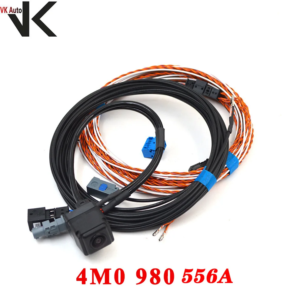 

4M0 980 556 A Rear View Camera with Highline Guidance Line Wiring harness For Audi A5CA A7 A8 A8Q