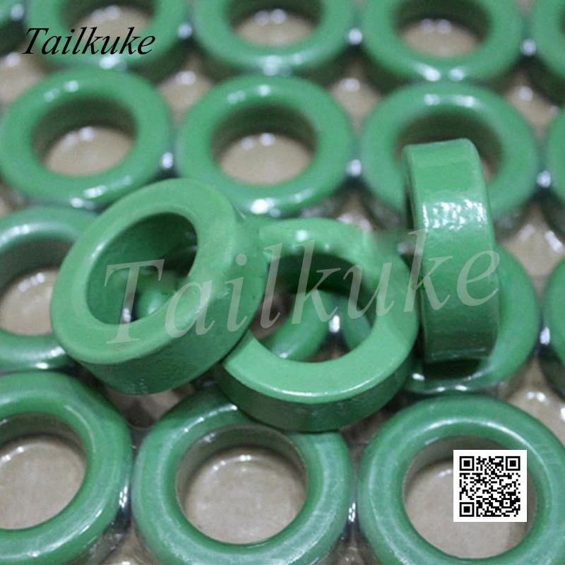 10pcs/lot Spray Green Magnetic Ring Ferrite Core 31*19*10 Anti-interference Magnetic Ring Coil Inductor Magnetic Ring