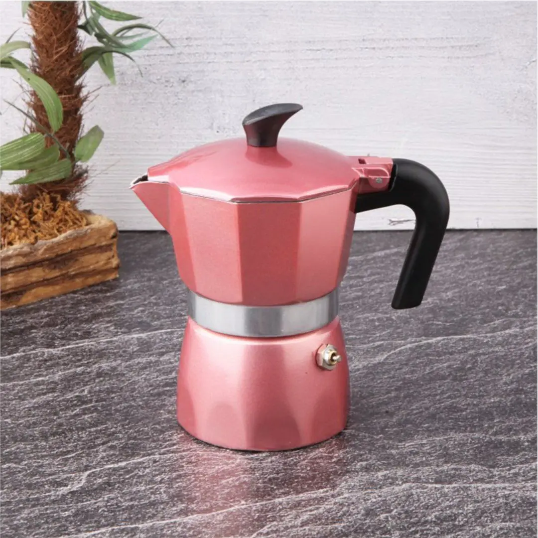 DOLBOVI Tohana THN-74945 Aluminum Moka Coffee Pot 3 Fincanlık Coffee maker турка для кофе cafetera