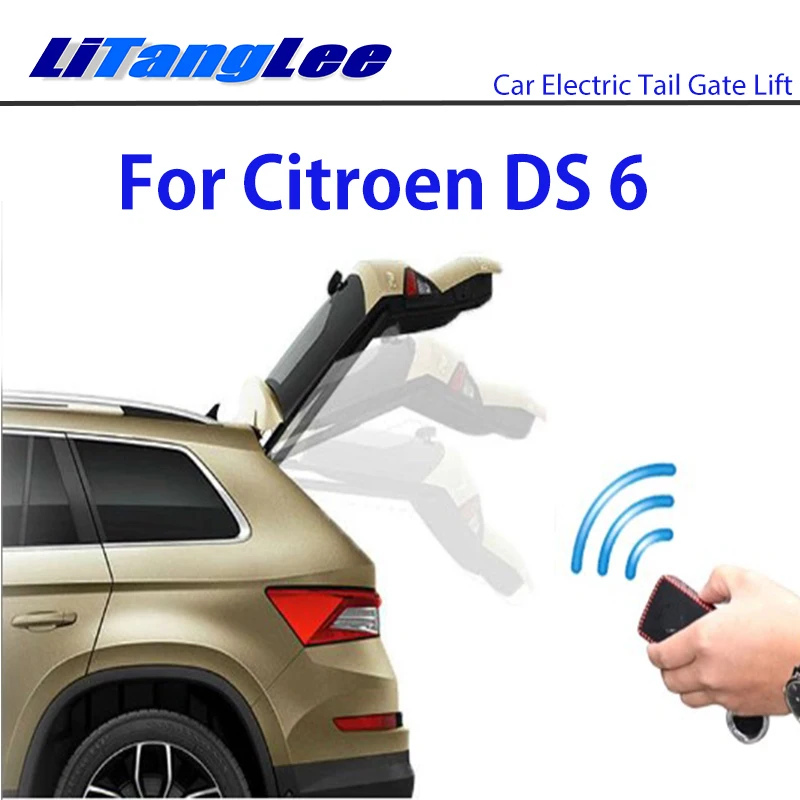 

LiTangLee Car Electric Tail Gate Lift Trunk Rear Door Assist System For Citroen DS 6 2014~2020 Original Key Remote Control