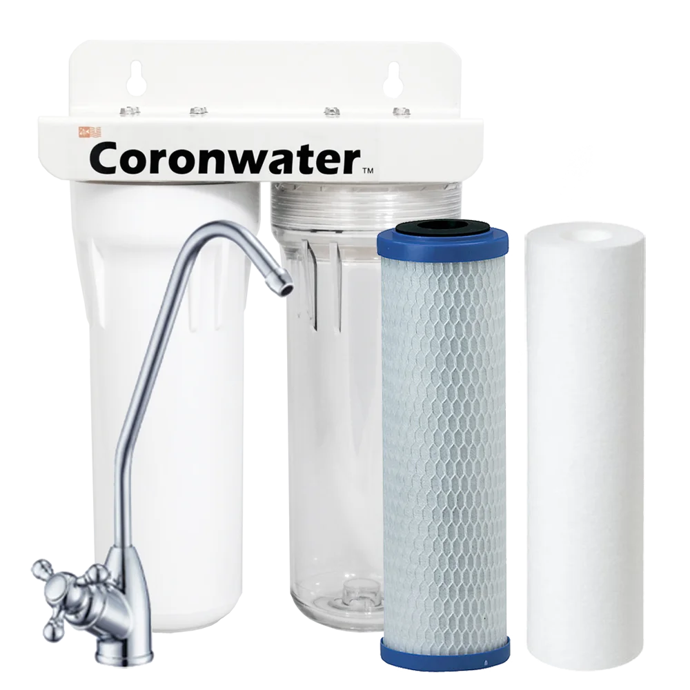 Under Counter Water Filter USF02-14 Kitchen Water Filtration for Rust Chlorine Organic