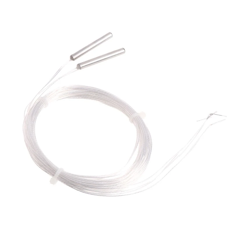 2x 2m PT1000 Probe 4mm*30mm RTD Resistance 2 Wires Thermocouple 4XFD