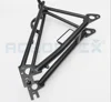 ACEOFFIX-Triangle arrière noir pour cadre de vélo pliant, acier au chrome molybdène, accessoires T1 5