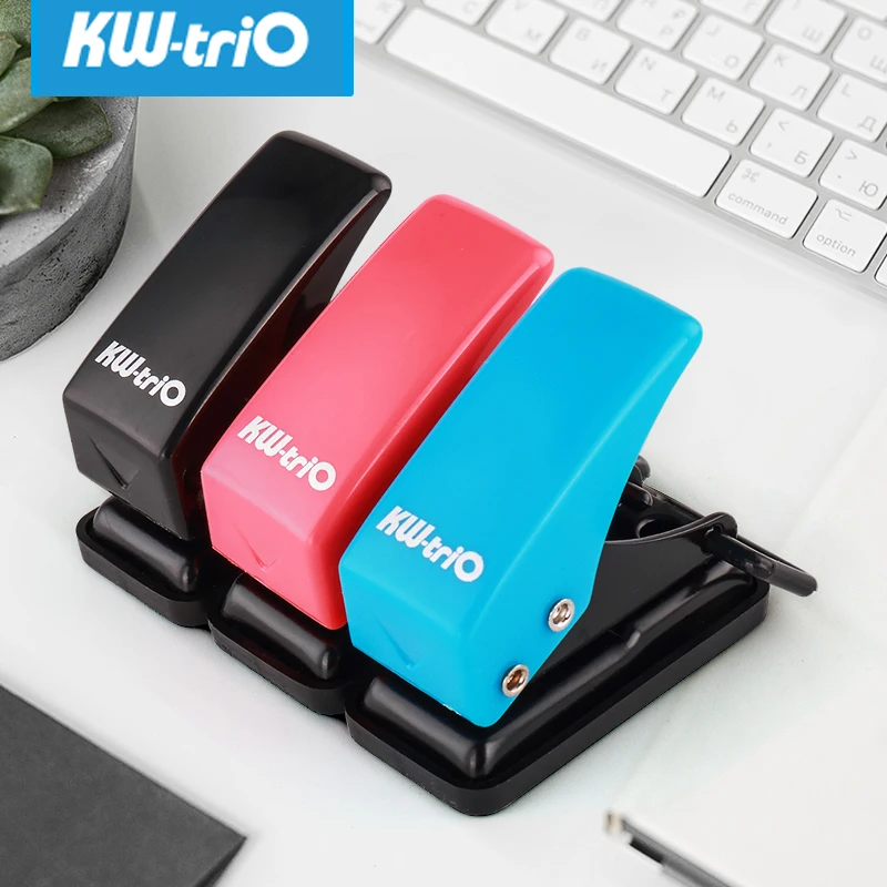 Мини-Дырокол KW-triO, портативный пластиковый перфоратор для ноутбука, планировщик, циркулярный дырокол, плоскогубцы для скрапбукинга