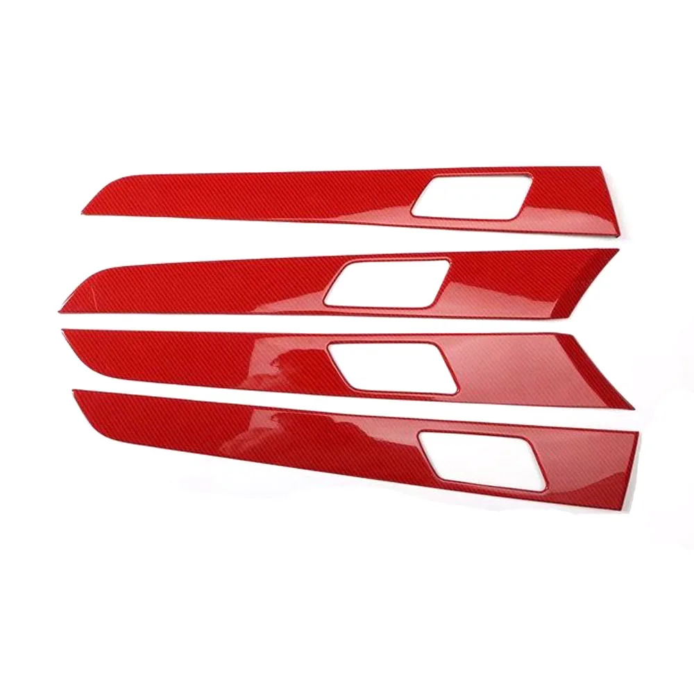 For Hyundai Sonata 9th 2015-2019 Car Door Panel Decoration Strips Trim Styling ABS Auto Moldings 4pcs