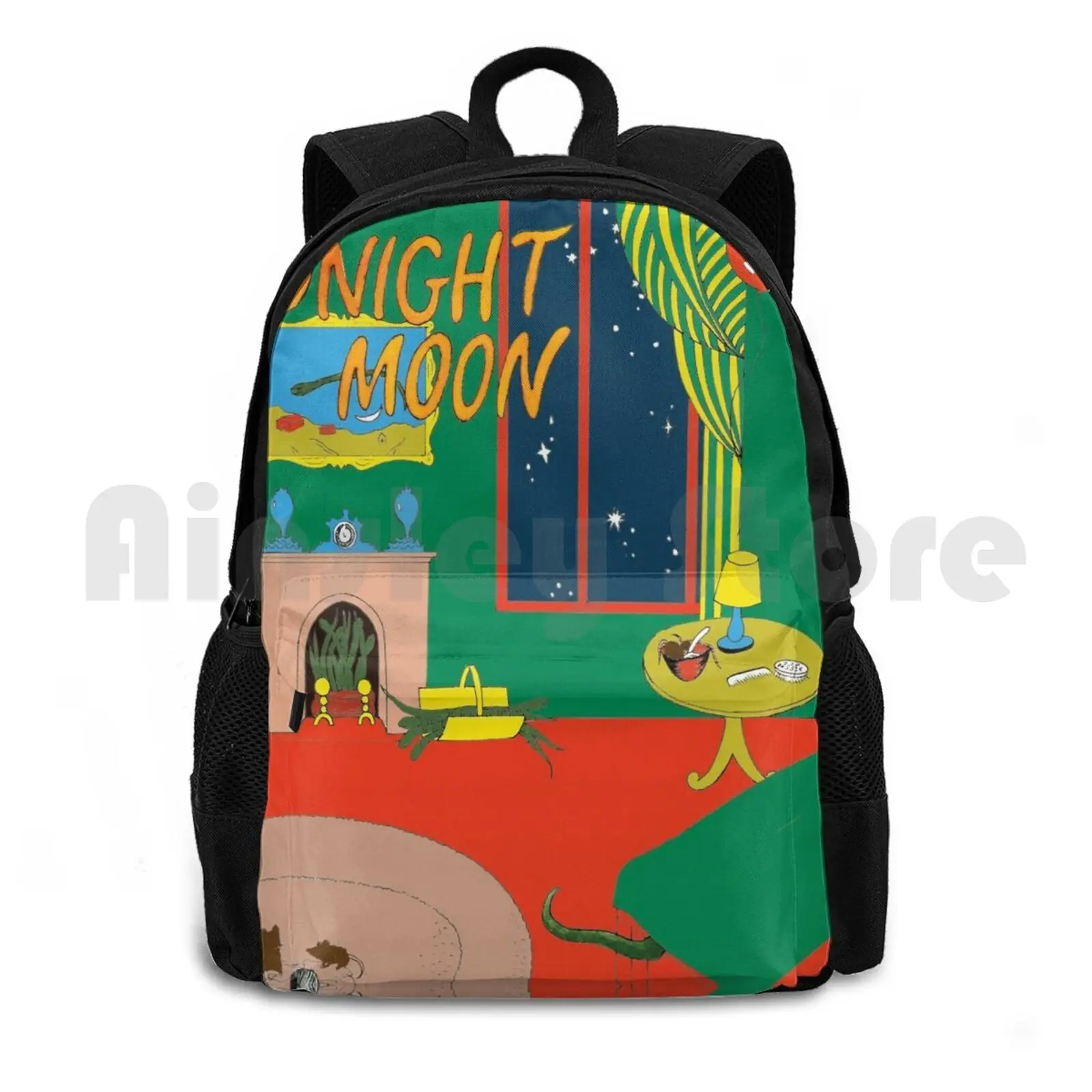 

Goodnight Snake ( Goodnight Moon) Открытый походный рюкзак для верховой езды Спортивная сумка для скалолазания Змея Змея Животные Goodnight Moon