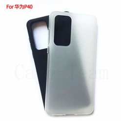 Matte Soft TPU Case For Huawei P40 P30 P20 P10 Pro Lite Plus 5G 2019 Silicone Ultra Thin Slim Back Cover