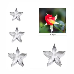 Calyx fondant sugar flower cutters baking cake decorations Polymer Clay Cold Porcelain gumpaste tools