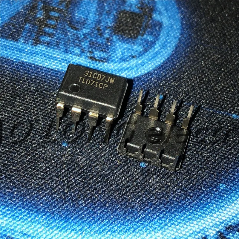 10PCS/LOT TL071CP DIP8 TL071 DIP-8 071CP DIP TL071C Operational Amplifier New Original  In Stock