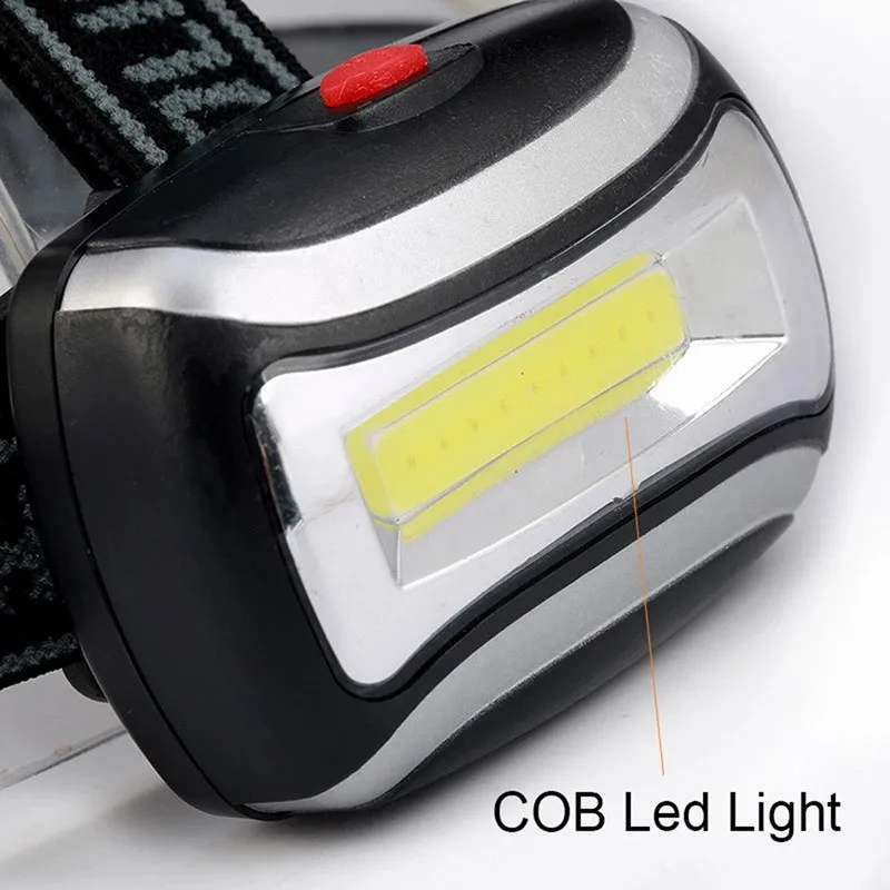 C9 Fishing Light Mini COB LED Headlamp Torch 4 Modes Waterproof Headlight Head Flashlight Lanterna For Outdoor Camping Night