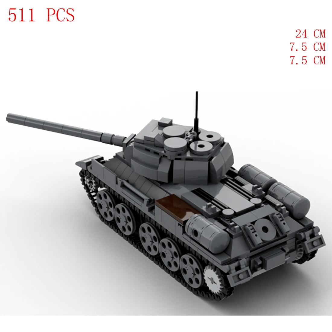 hot military WWII technical Soviet Army T-34/85 Medium Tank vehicles equipment self defense war brick weapon Building Block toys