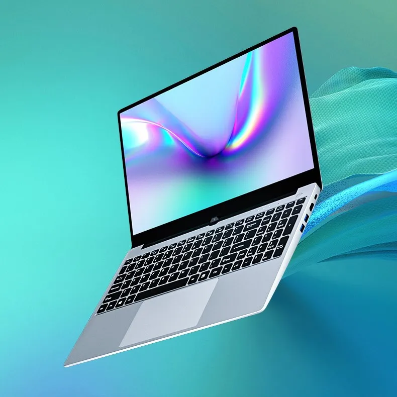 Groothandel 15.6 Inch Windows 10 Notebook Ultradunne Laptops 8Gb + 128Gb 1920*1080 Ips Laptop computer