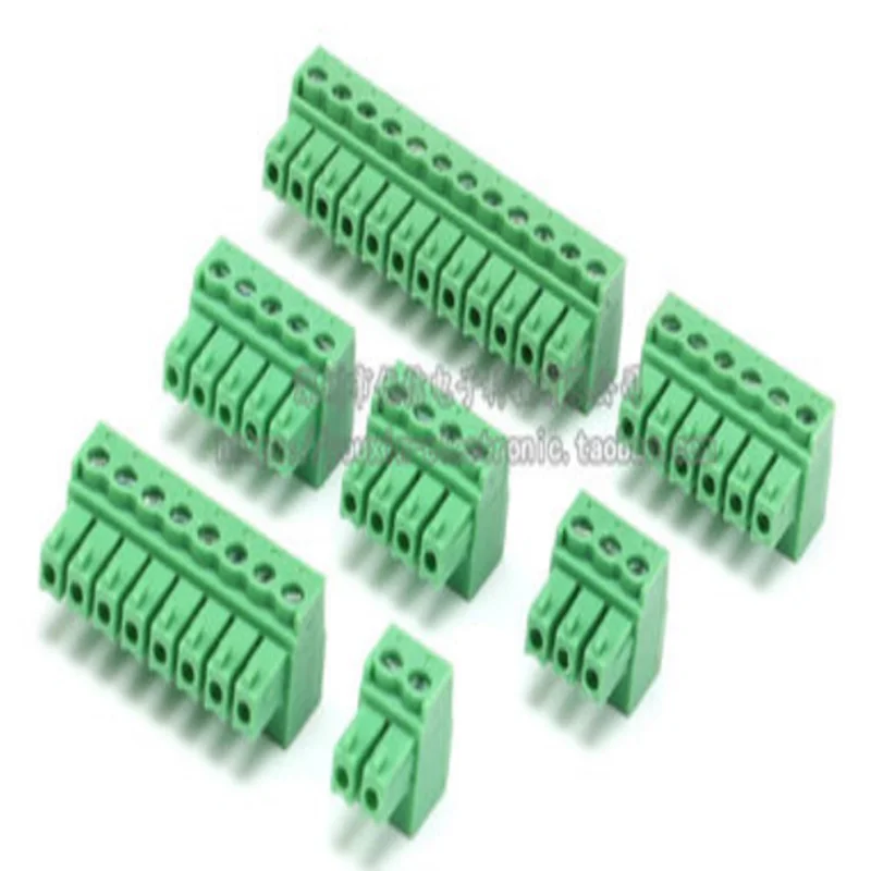 

5PCS/lot Plug only KF2EDGK-3.81 2P 3P 4P 5P 6P 8P 12P connector pitch 3.81MM