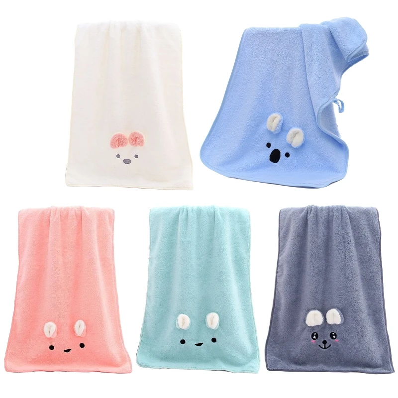 

Cute Bunny Bath Towel for Adults Kids Ultra Soft Towel Hand Face Towels Coral Velvet Highly Absorbent Washcloths For Home