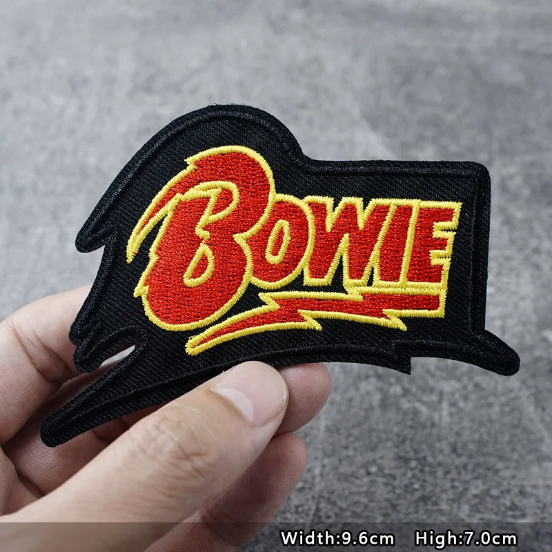 Bands Iron On Patches Apparel Sewing Fabric Handmade Appliques For Clothing Punk Rock Stickers Badges Parche
