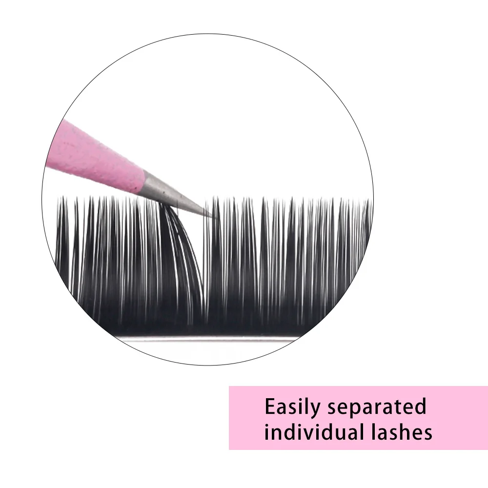 NEWCOME 10 ピース/ロット B/C/D カール 12 ラインまつげエクステンション個別 3D ロシアシルクボリュームまつげエクステンションナチュラルロングまつげ