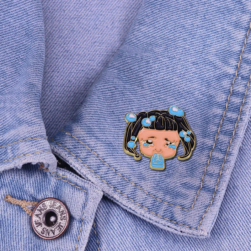 Melanie Martinez Soap Inspired Lapel Pin shines through on this squeaky-clean but edgy accessory