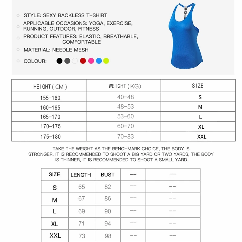 LIght Weight Fitness Women Easy Wash Sports Yoga Shirt Quickly Dry Sleeveless Running Vest Workout Crop Top Female T-shirt