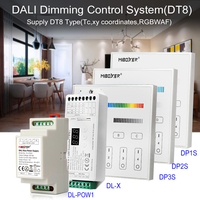 Miboxer DALI Bus Power Supply (DT8) 86 touch panel DALI Dimming Control System 5 in 1 LED Controller  DIN Rail for led lamps