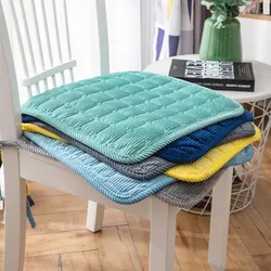 Four Seasons Student Cushion Plush Office Chair Classroom Cushion Dining Chair Non-slip Cushion 50Cm Washable Sedentary Artifact