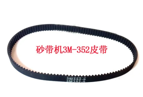 360mm Length 9mm Wigth Machinery Drive Band Black Rubber Belts for Makita 9403