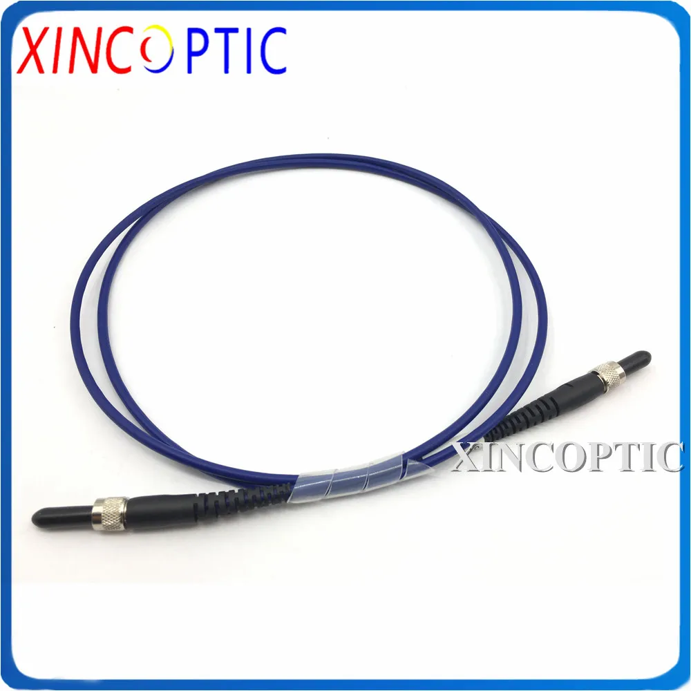 SUH100 SMA905-SMA905 3.0mm 105/125 UV-VIS200-1100nm 0,22na 1/2/3/5M kabel Patch serat optik SMA 100um