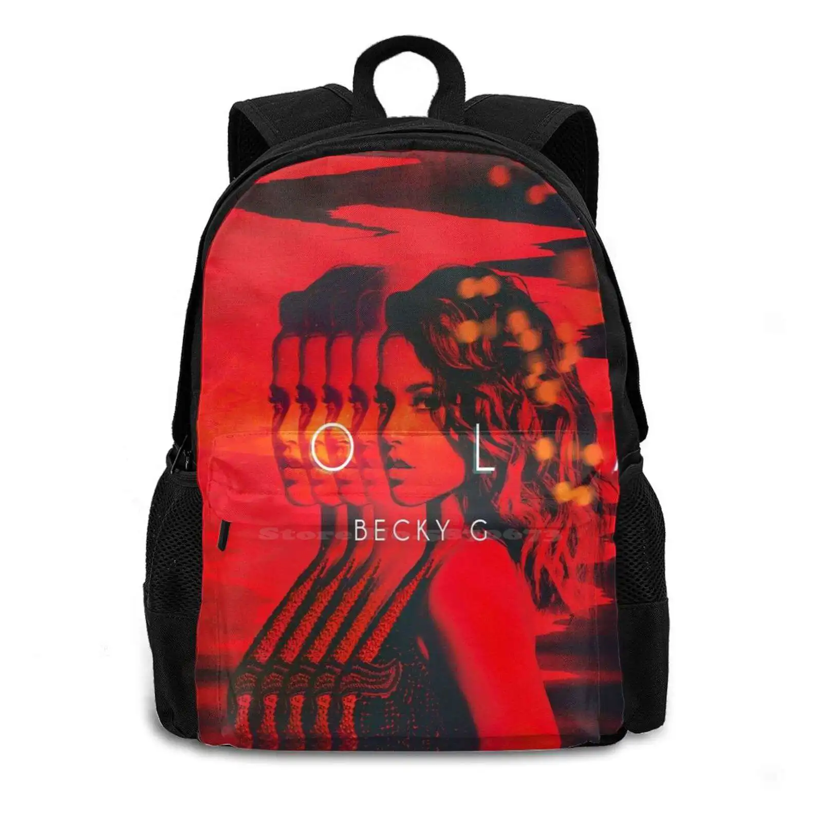 Sola Singer G Tour 2020 Buldes 250D Print Design Backpack Student Bag Sola Singer Tour Music