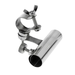Stainless Steel Marine Boat Fishing Rod Holder Rack Chair Mount Pole Bracket Umbrella Stand, Downrigger Outrigger Gear
