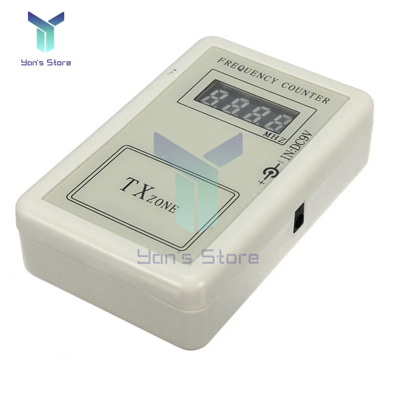 Handheld Digital Frequency Counter Remote Control Wireless Frequency Meter 250-450MHZ for Electric door Car Auto Remote Control