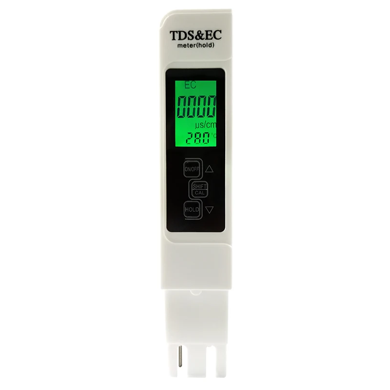 3 in 1 Water TDS Meter EC Conductivity Tester Temperature Tester TDS Pen Filter Water Quality Purity Monitor for Drinking Water