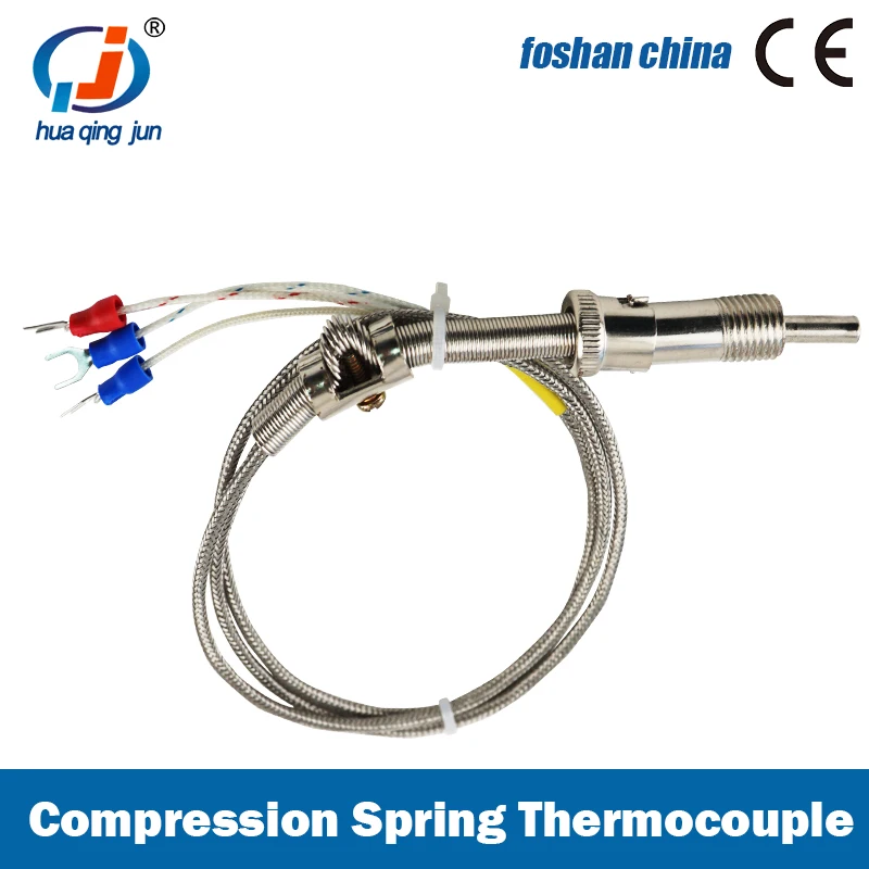 Sensor de termopar de tornillo Huaqingjun para aplicaciones de cerámica