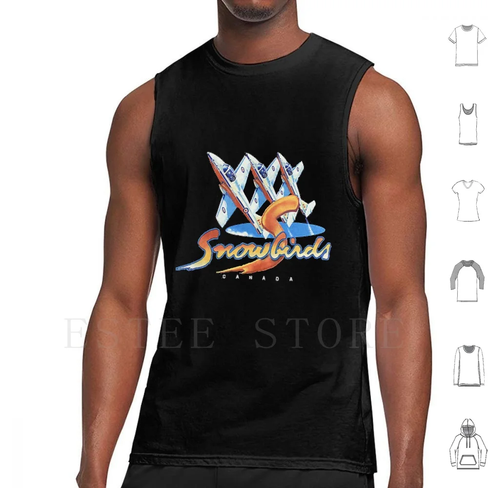 

Royal Canadian Air Force Snowbirds Tank Tops Vest Sleeveless Rcaf Snowbirds Air Force Canada Aviation Royal Canadian Air