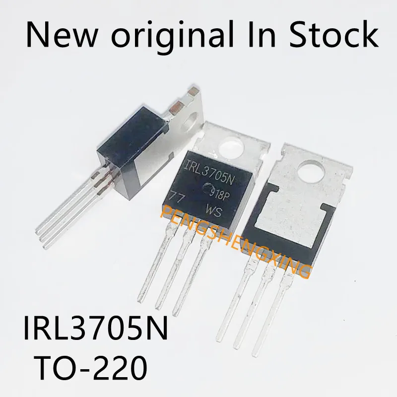 10 Stks/partij IRL3705NPBF IRL3705N L3705N Npn Mos Veld Effect Buis To-220 Nieuwe Originele Spot Hot Koop