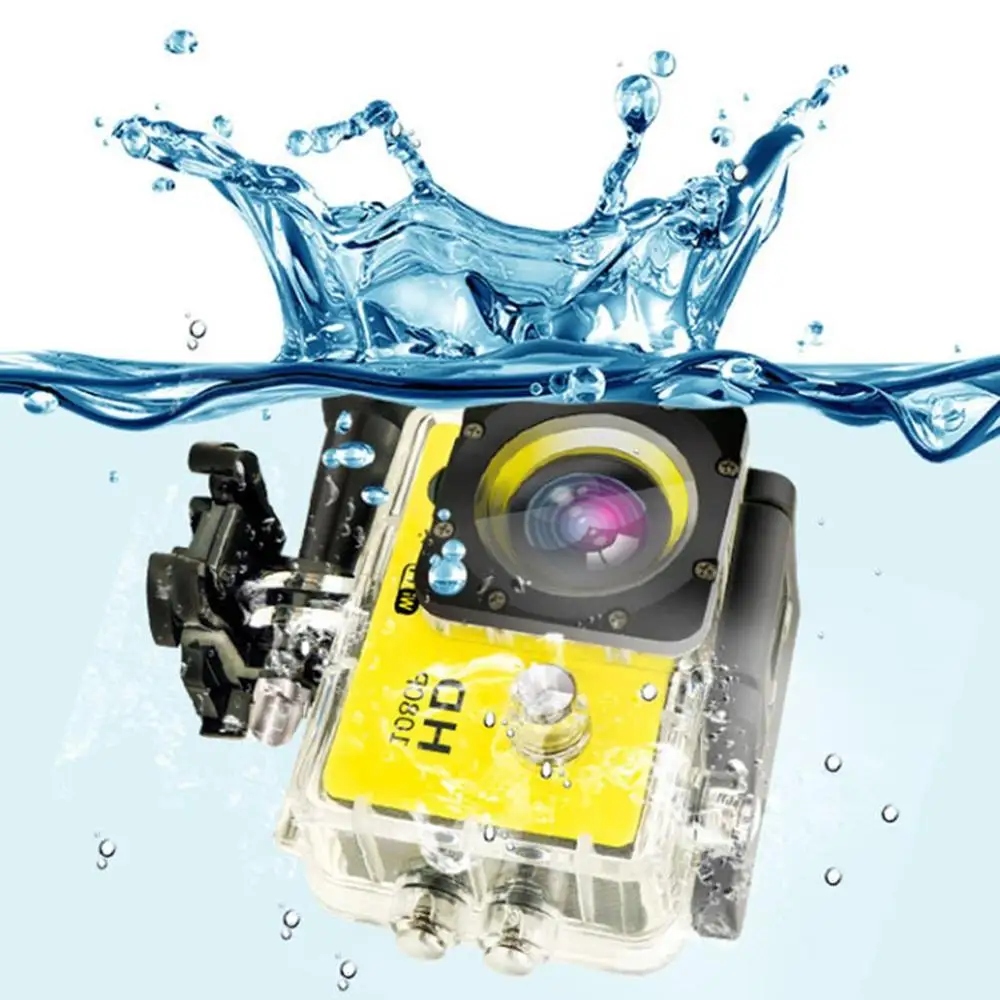 Videocamera sportiva Mini Sport Action Camera Ultra 30M 1080P casco subacqueo impermeabile videocamere Sport Cam