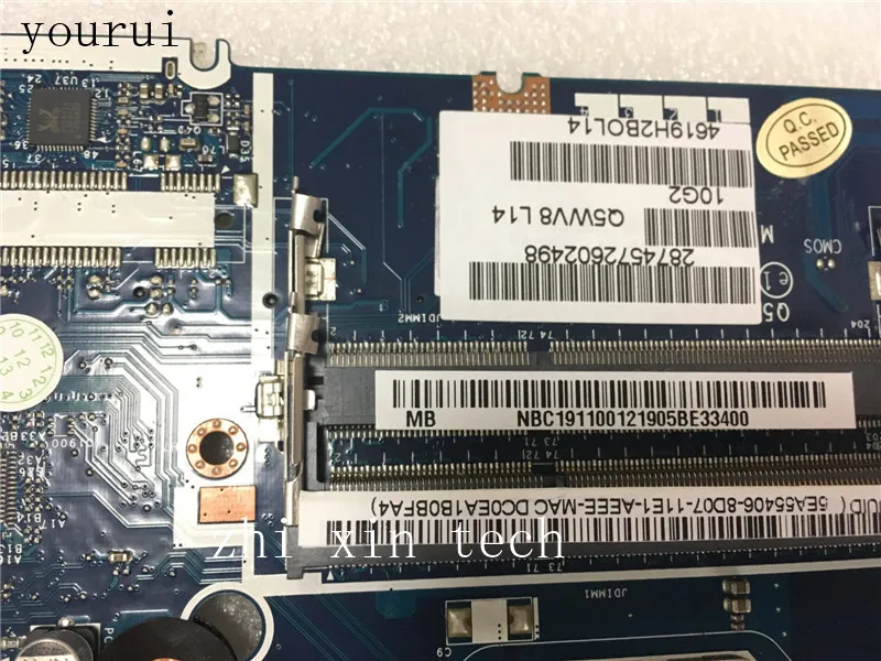 yourui For Acer V3-551 V3-551G Laptop motherboard Q5WV8 LA-8331P DDR3 Fully Test ok