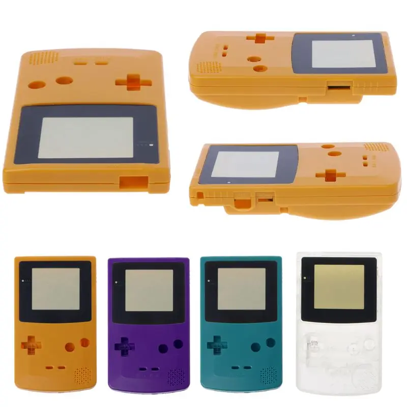ใหม่เปลือกสำหรับ Game Boy Color GBC Repair Part Shell Pack