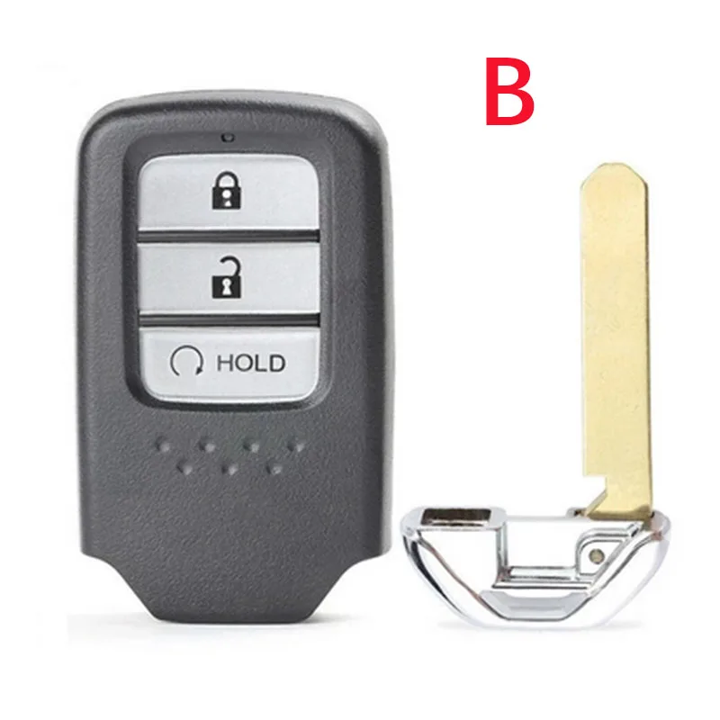 Cn003136 ersatz smart key für h-onda pilot CR-V civic city jazz grace fit fernbedienung 2/ 3/ 4/ 5 tasten 433mhz kr5v2x