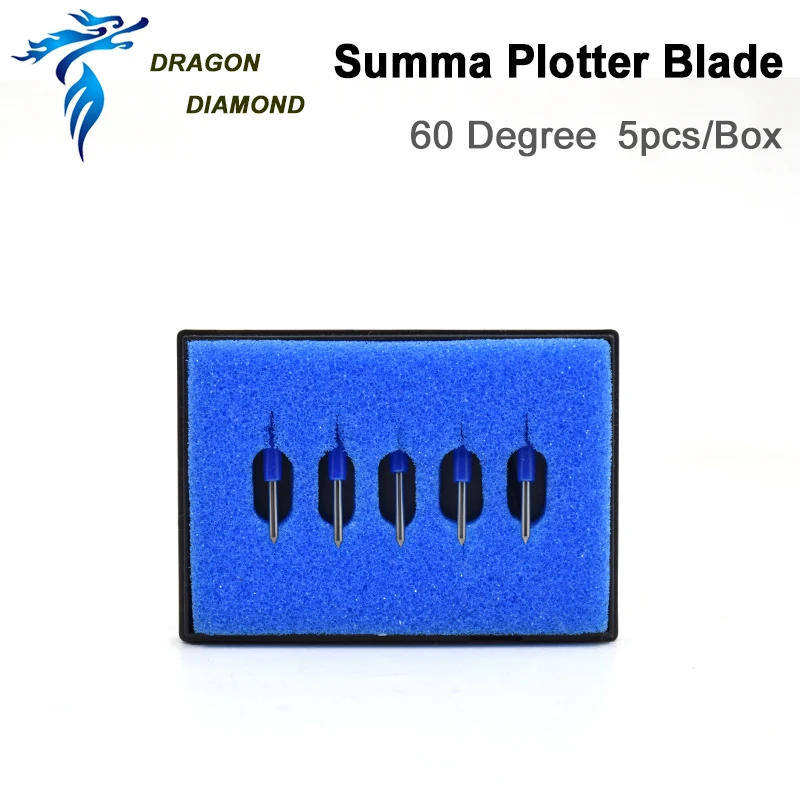 High Quality 5pcs Summa D Plotter Cutting Blade 60 Degree Vinyl Plotter Cutter Blade for summa cutting plotter