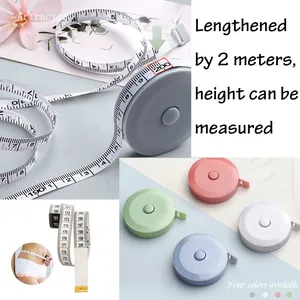 Soft double -scale tape, flexible ruler for weight loss, medical body measurement, tailor craft sewing, 2m, 79 10 Main Body Metric Sales - №6